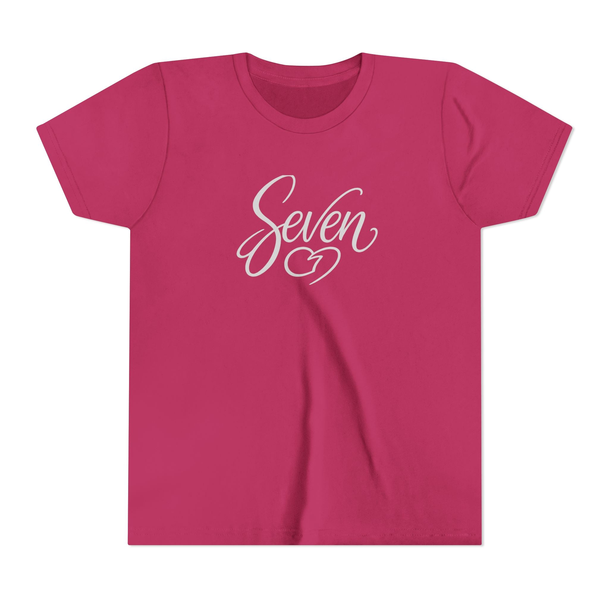 StaySeven Brand Youth Short Sleeve T-Shirt - Kids Casual Everyday Tee