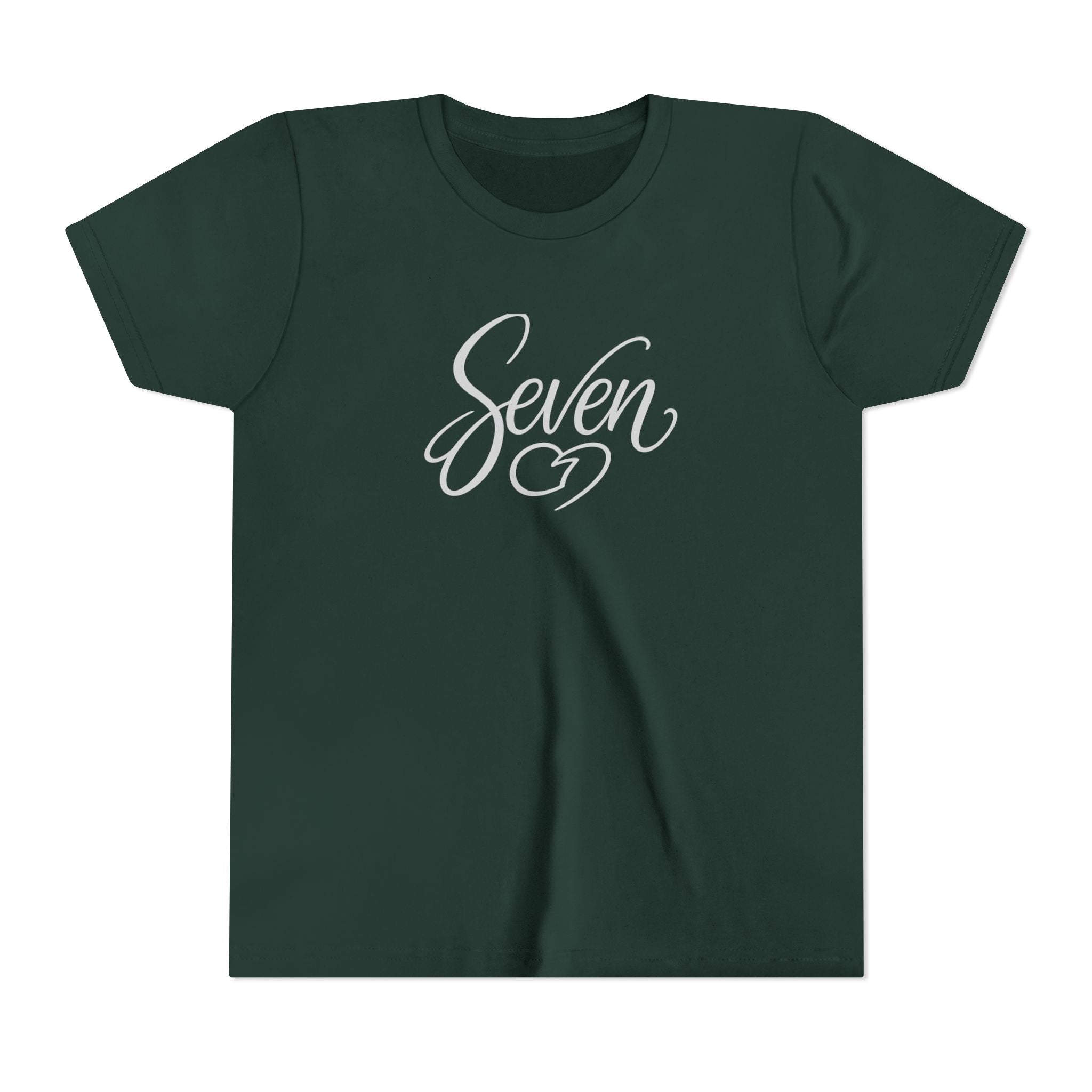 StaySeven Brand Youth Short Sleeve T-Shirt - Kids Casual Everyday Tee