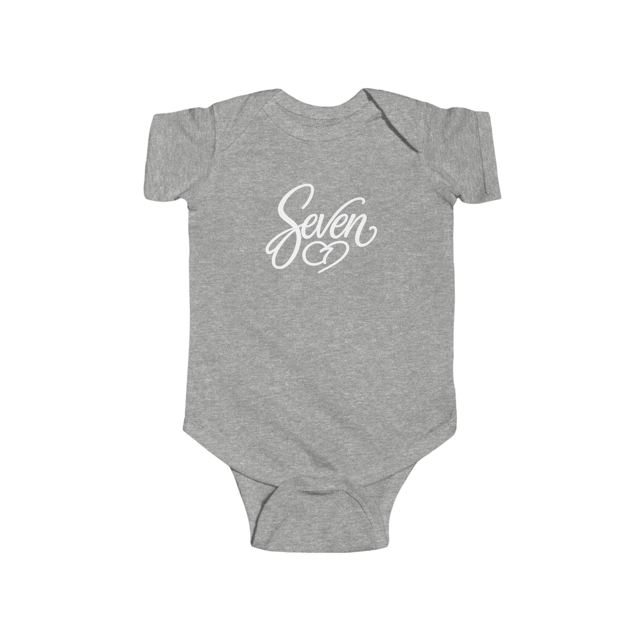 StaySeven Brand  Baby Bodysuit- Newborn Milestone Outfit