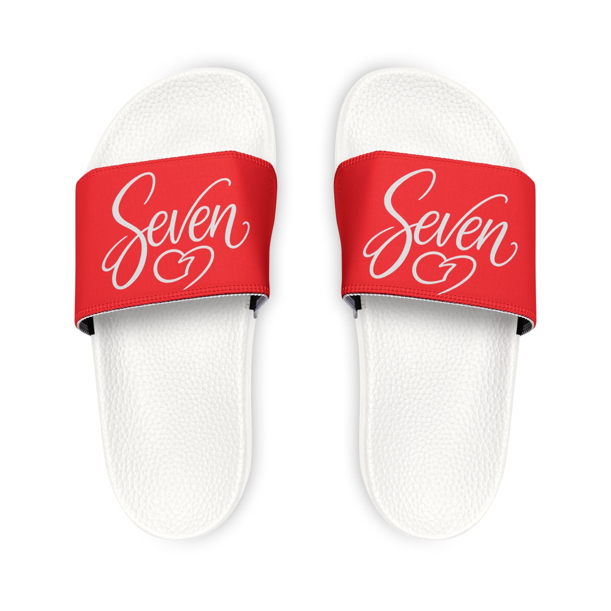 StaySeven Brand Men’s Casual Slides — Royal Red Edition