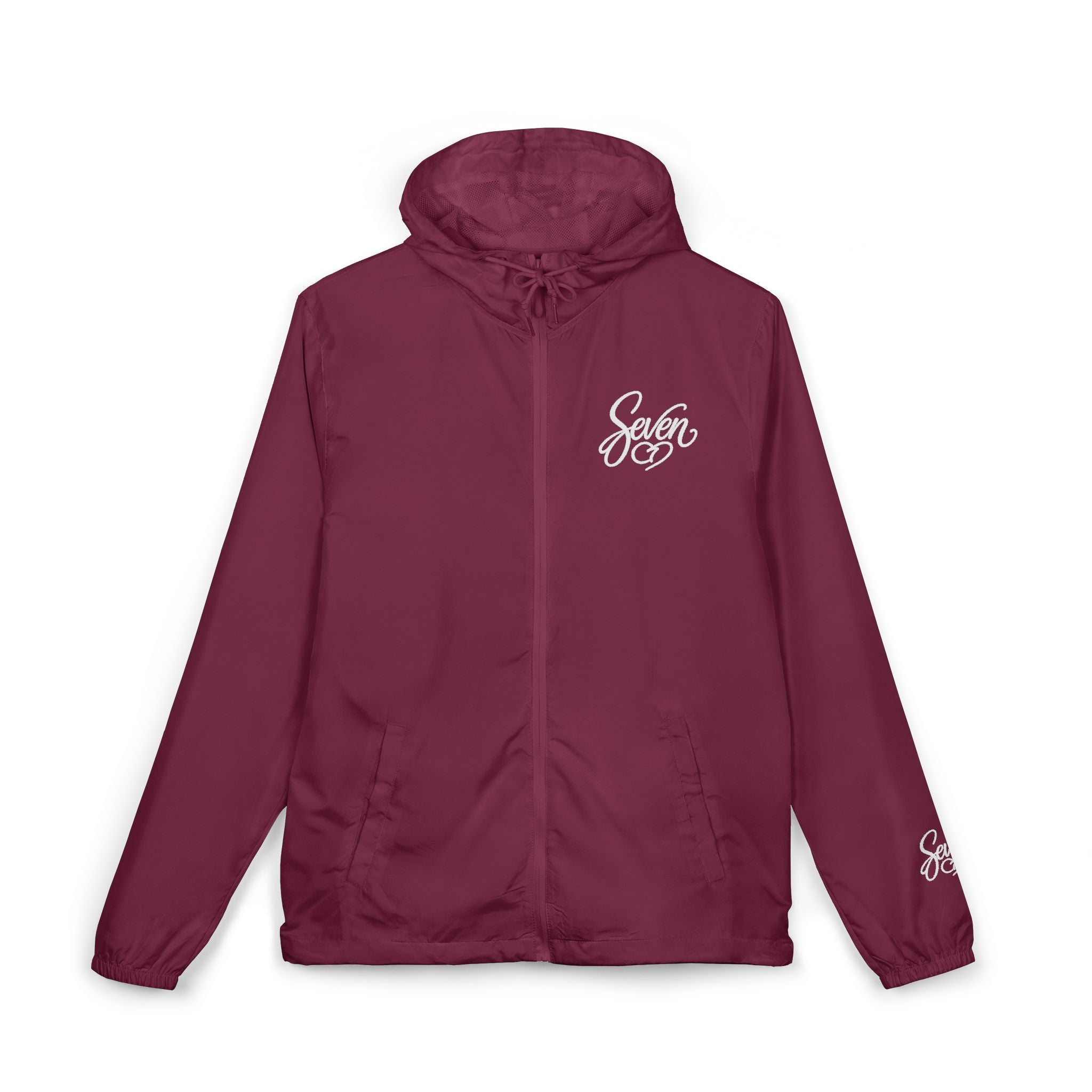 StaySeven Brand Lightweight Hooded Windbreaker – Camo Zip-Up Jacket