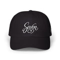 StaySeven Brand Premium Black Dad Cap - Signature Embroidered Hat
