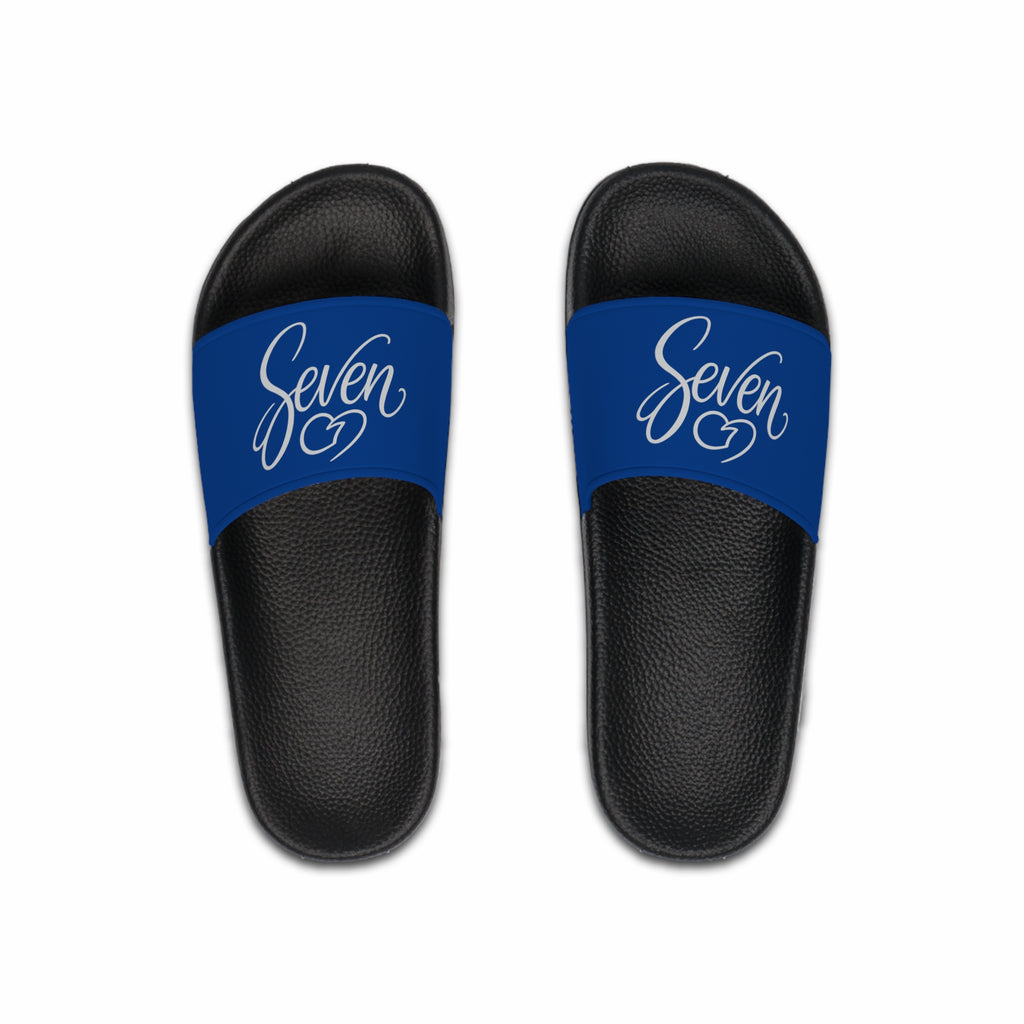 StaySeven Brand Men’s Casual Slides — Royal Blue Edition