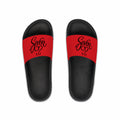 StaySeven  Brand Premium Men's Red  Comfortable  Pool & Casual Beach Slides