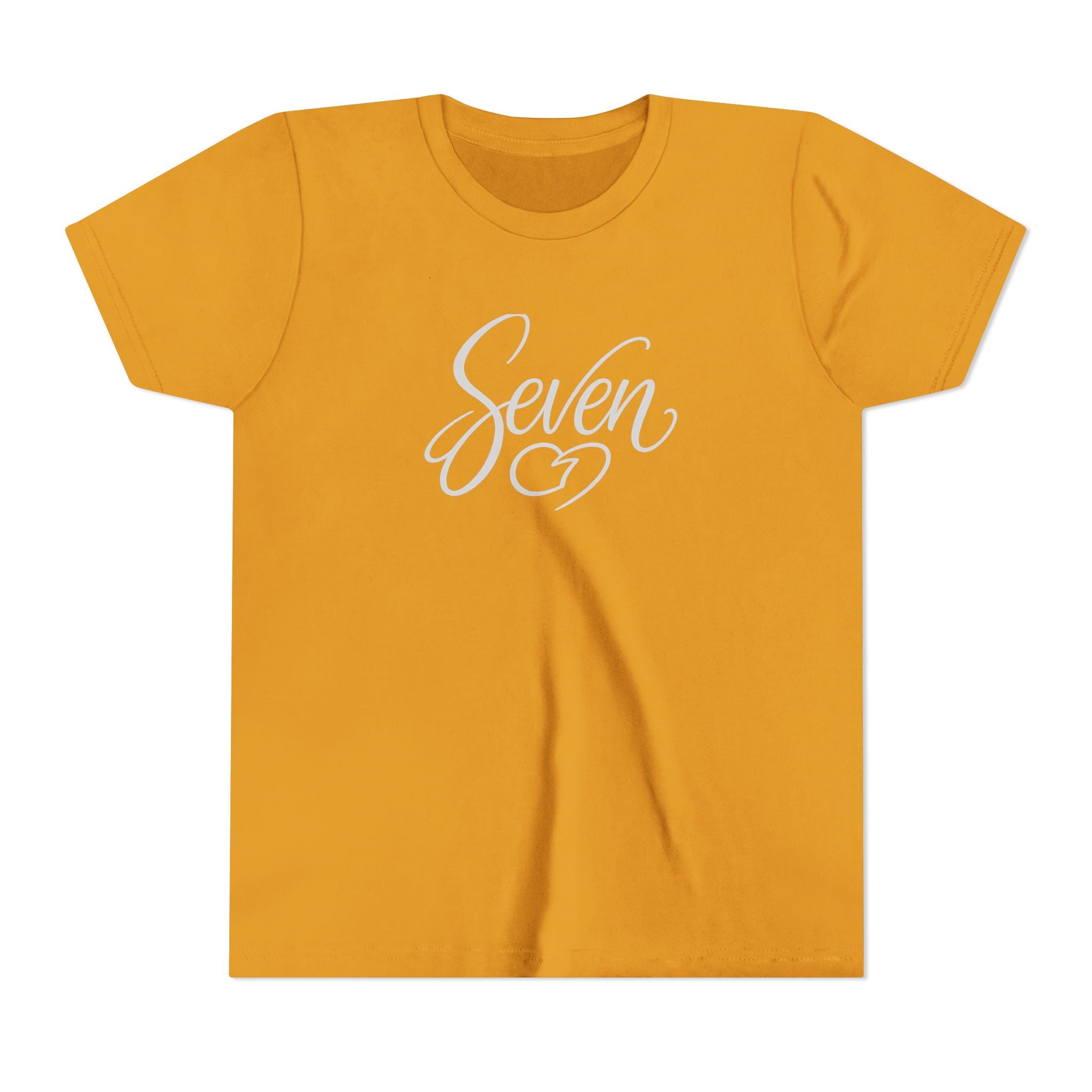 StaySeven Brand Youth Short Sleeve T-Shirt - Kids Casual Everyday Tee