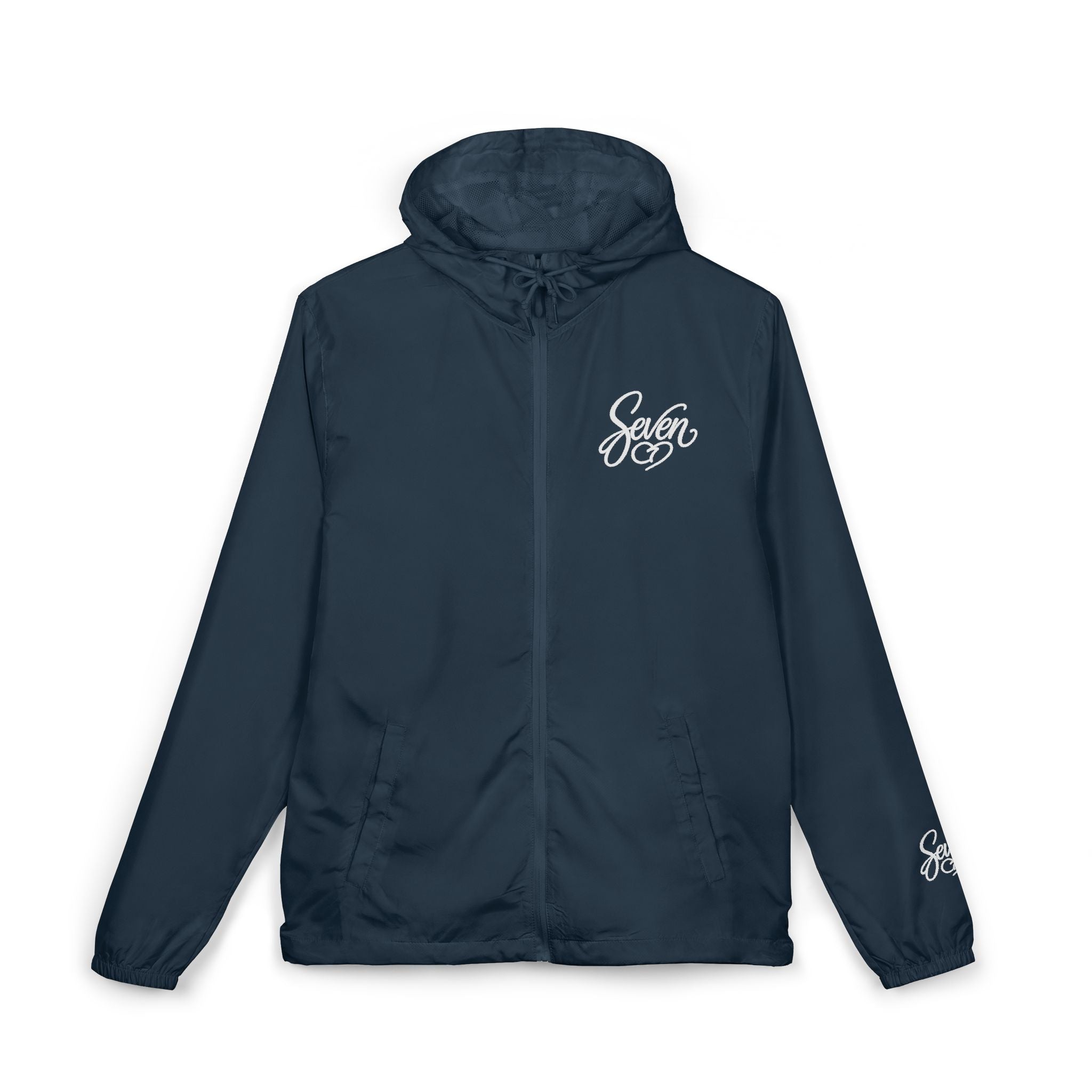 StaySeven Brand Lightweight Hooded Windbreaker – Camo Zip-Up Jacket