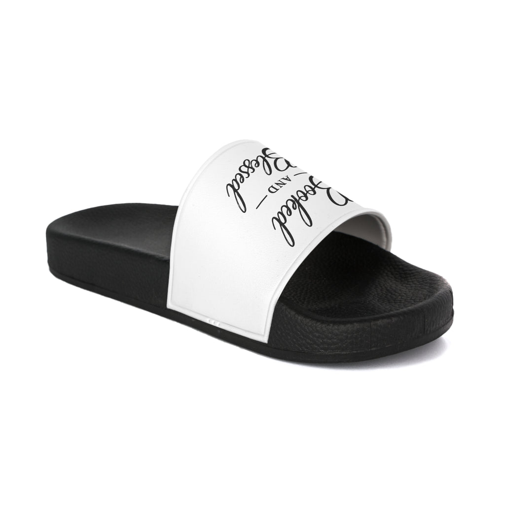 StaySeven Brand  — Booked and Blessed Slides for Women