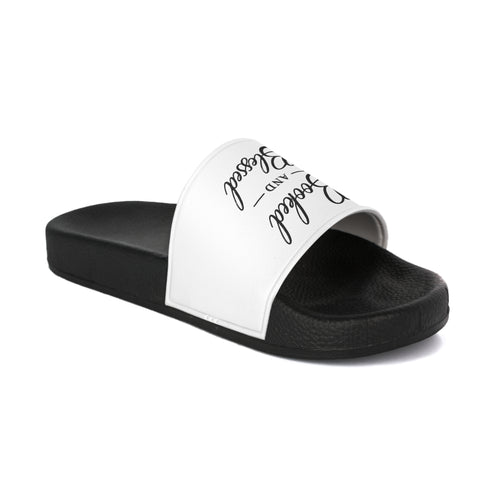 StaySeven Brand  — Booked and Blessed Slides for Women