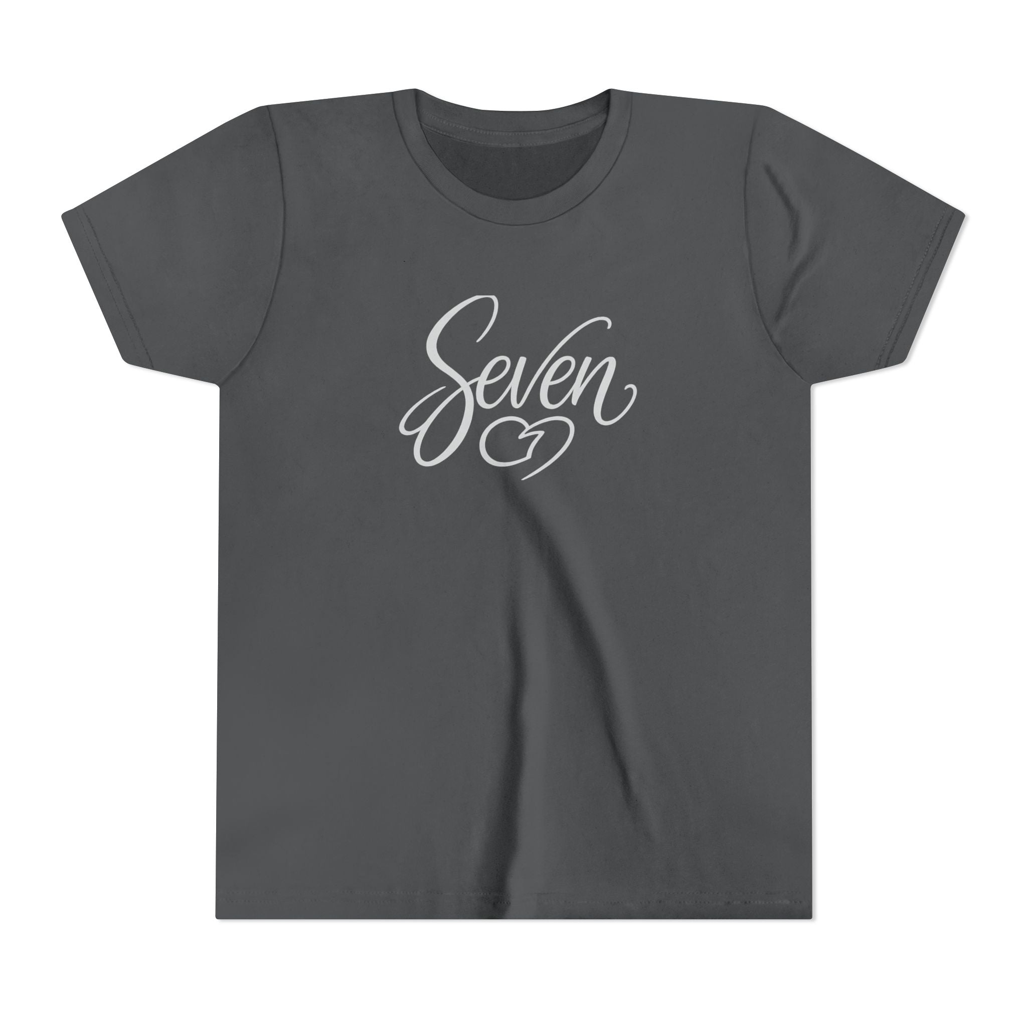 StaySeven Brand Youth Short Sleeve T-Shirt - Kids Casual Everyday Tee