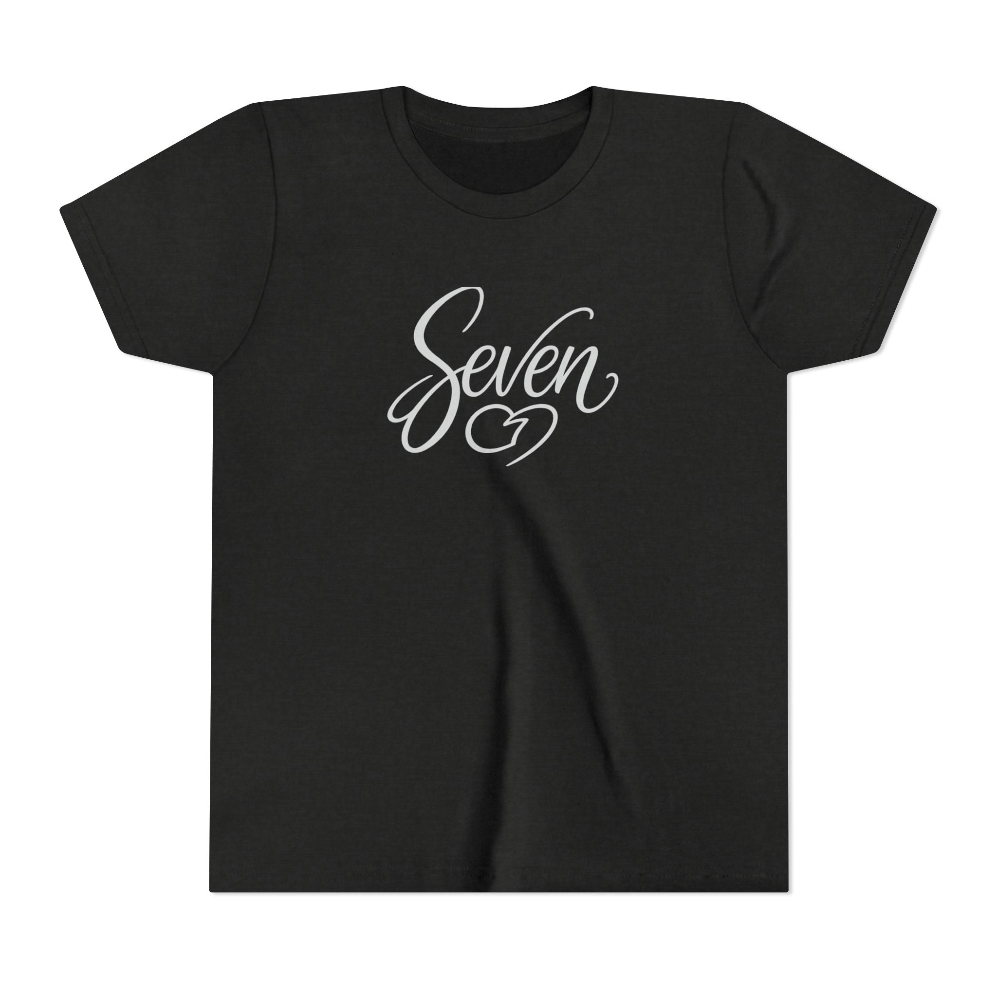 StaySeven Brand Youth Short Sleeve T-Shirt - Kids Casual Everyday Tee