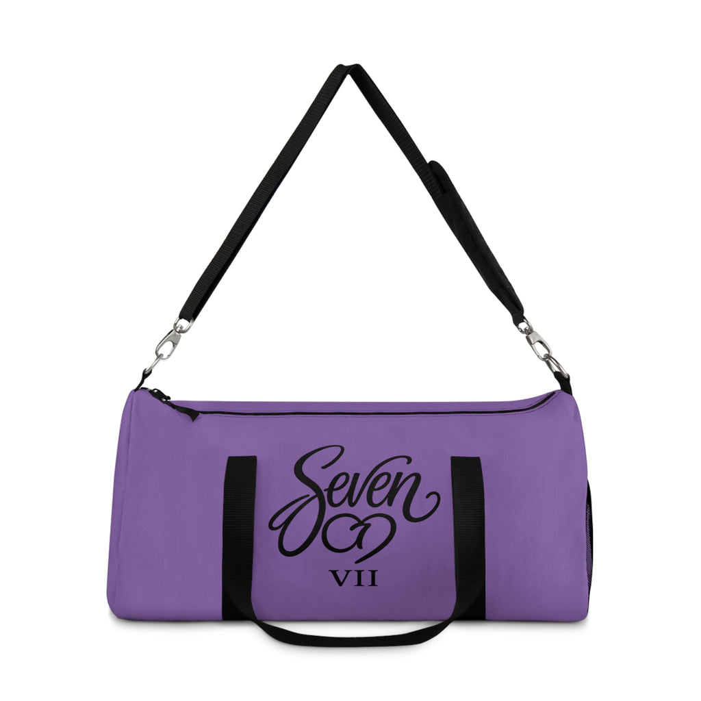 StaySeven Brand Duffel Bag – Travel & Gym Tote (Lightweight Purple)