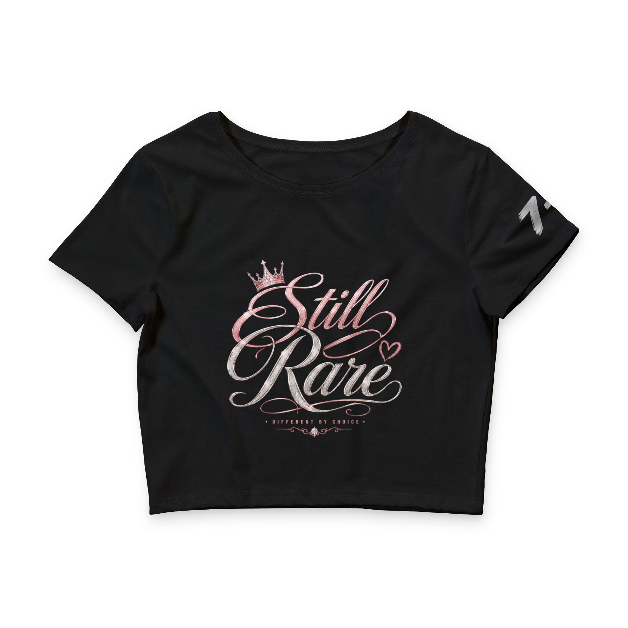 StaySeven Brand Still Rare Crop Tee —
