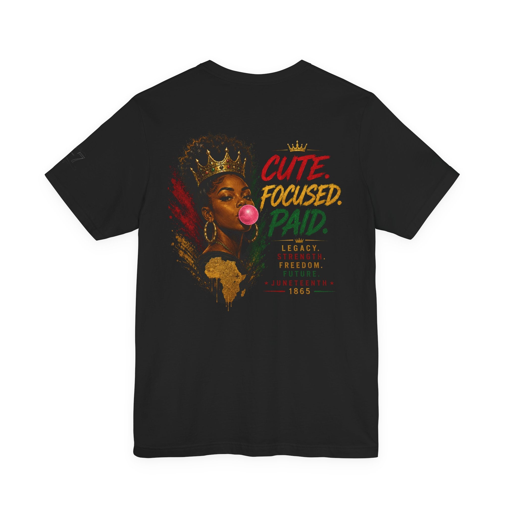StaySeven Brand “Cute Focused Paid.” Graphic Tee