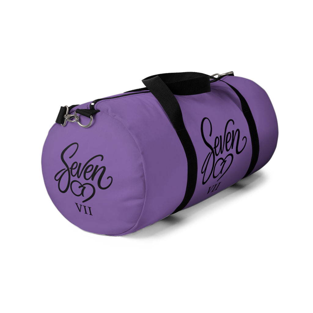 StaySeven Brand Duffel Bag – Travel & Gym Tote (Lightweight Purple)