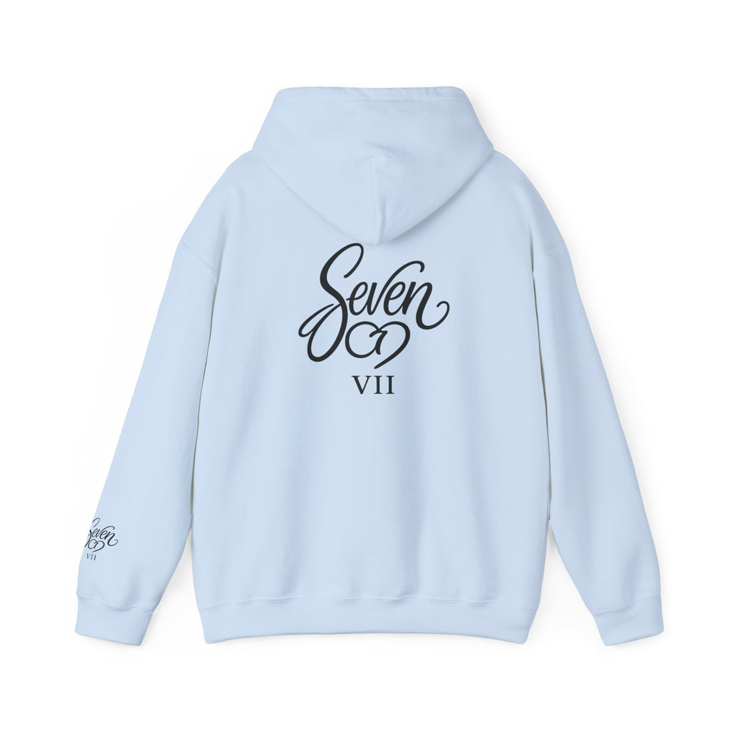StaySeven Brand Unisex Heavy Blend Hoodie — Classic Everyday Pullover Sweatshirt