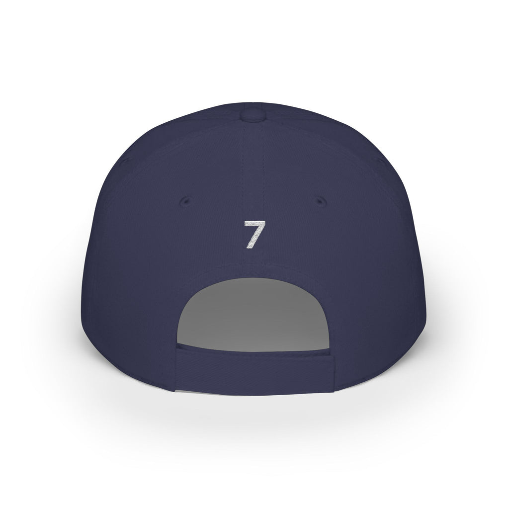 StaySeven  Brand Baseball Cap — Low Profile Red Hat Embroidery
