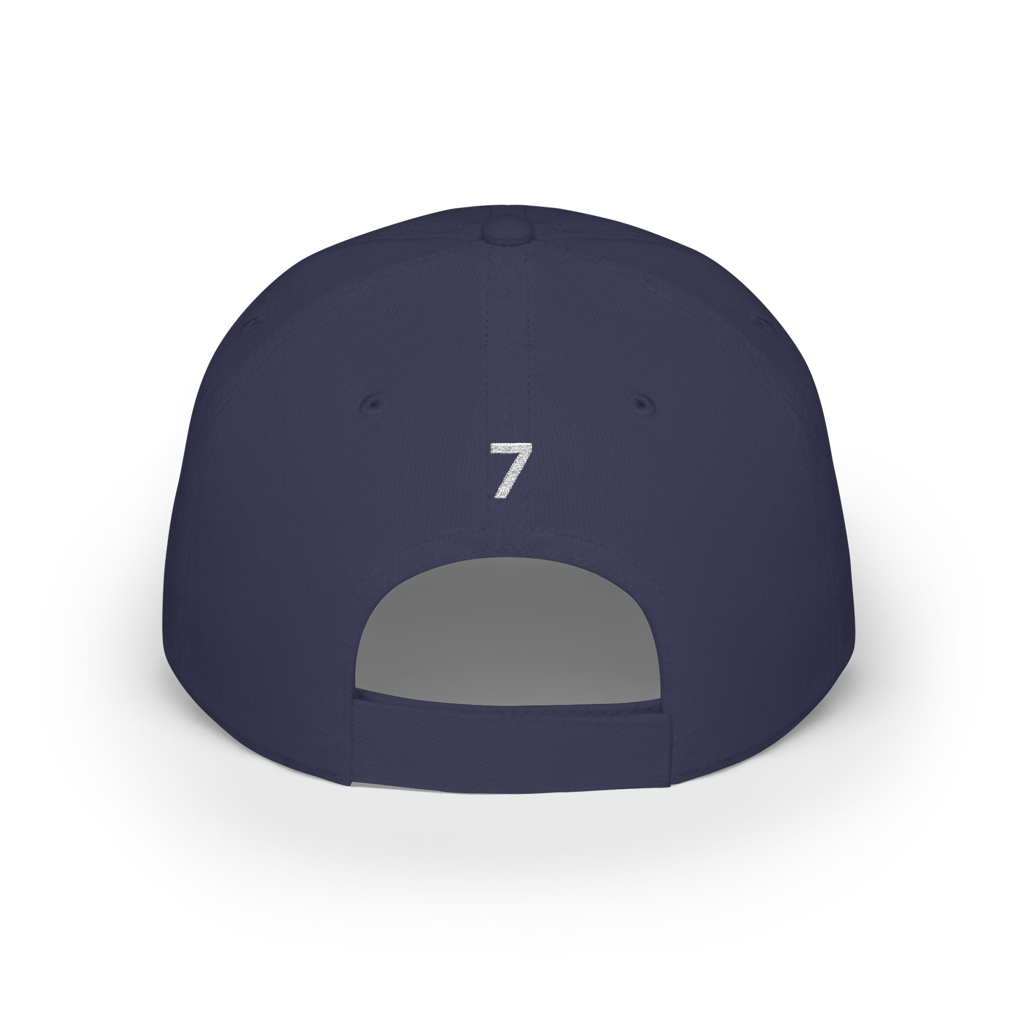 StaySeven  Brand Baseball Cap — Low Profile Red Hat Embroidery