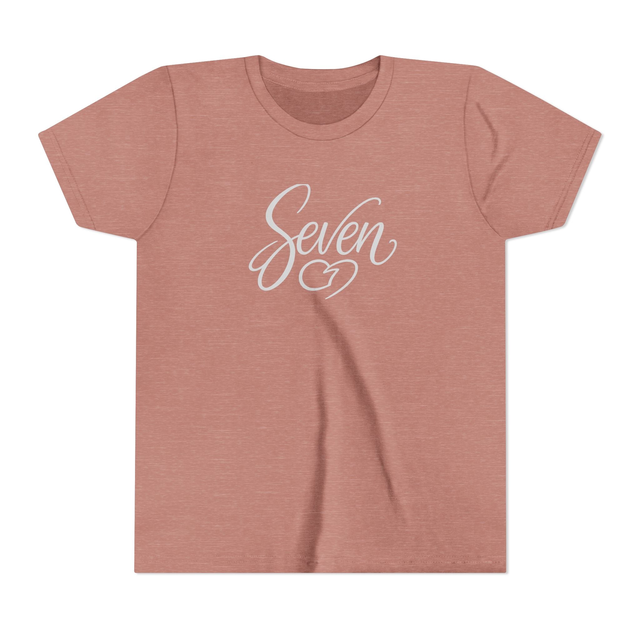 StaySeven Brand Youth Short Sleeve T-Shirt - Kids Casual Everyday Tee