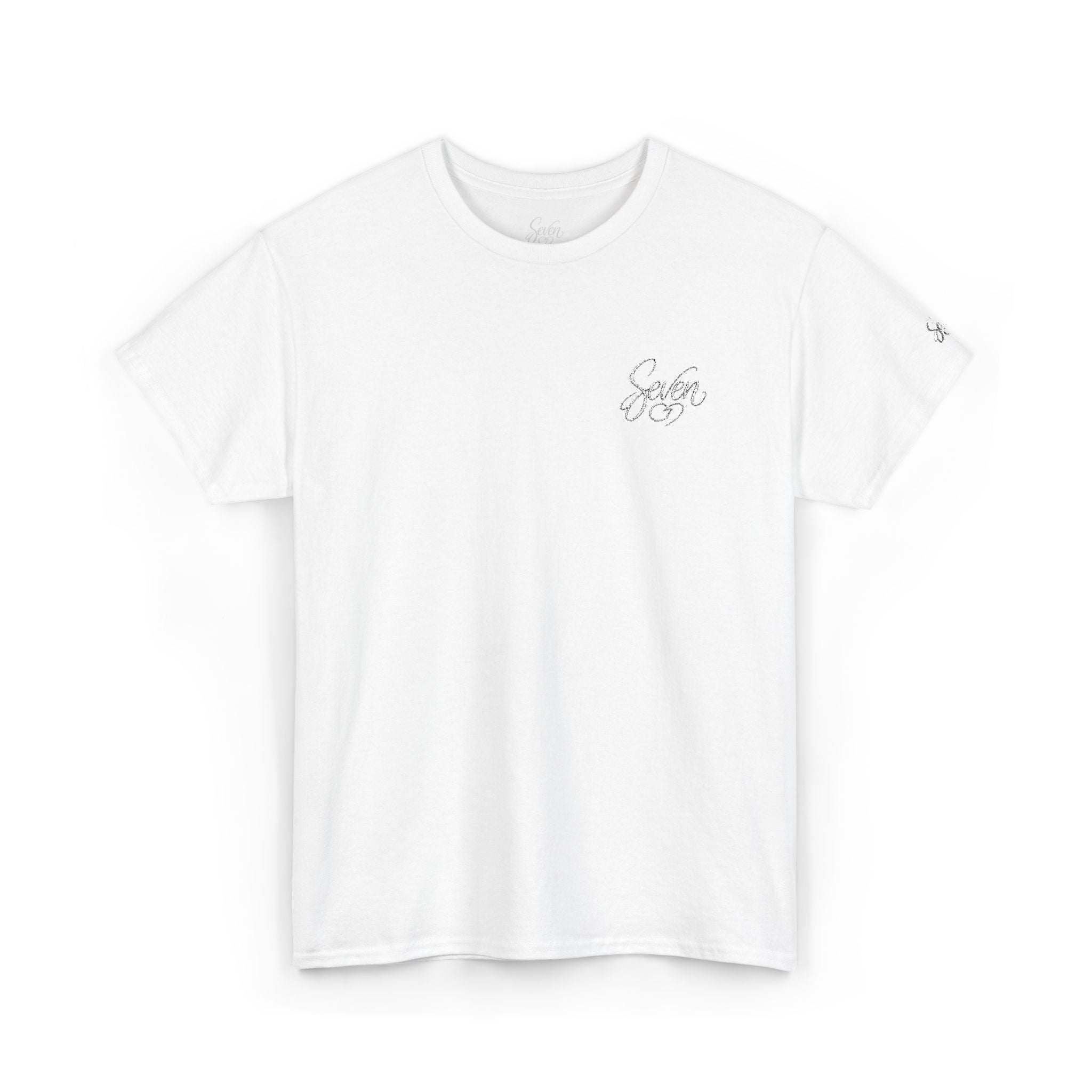 StaySeven Brand Signature  Embroidery T-Shirt – Soft Everyday Graphic Tee