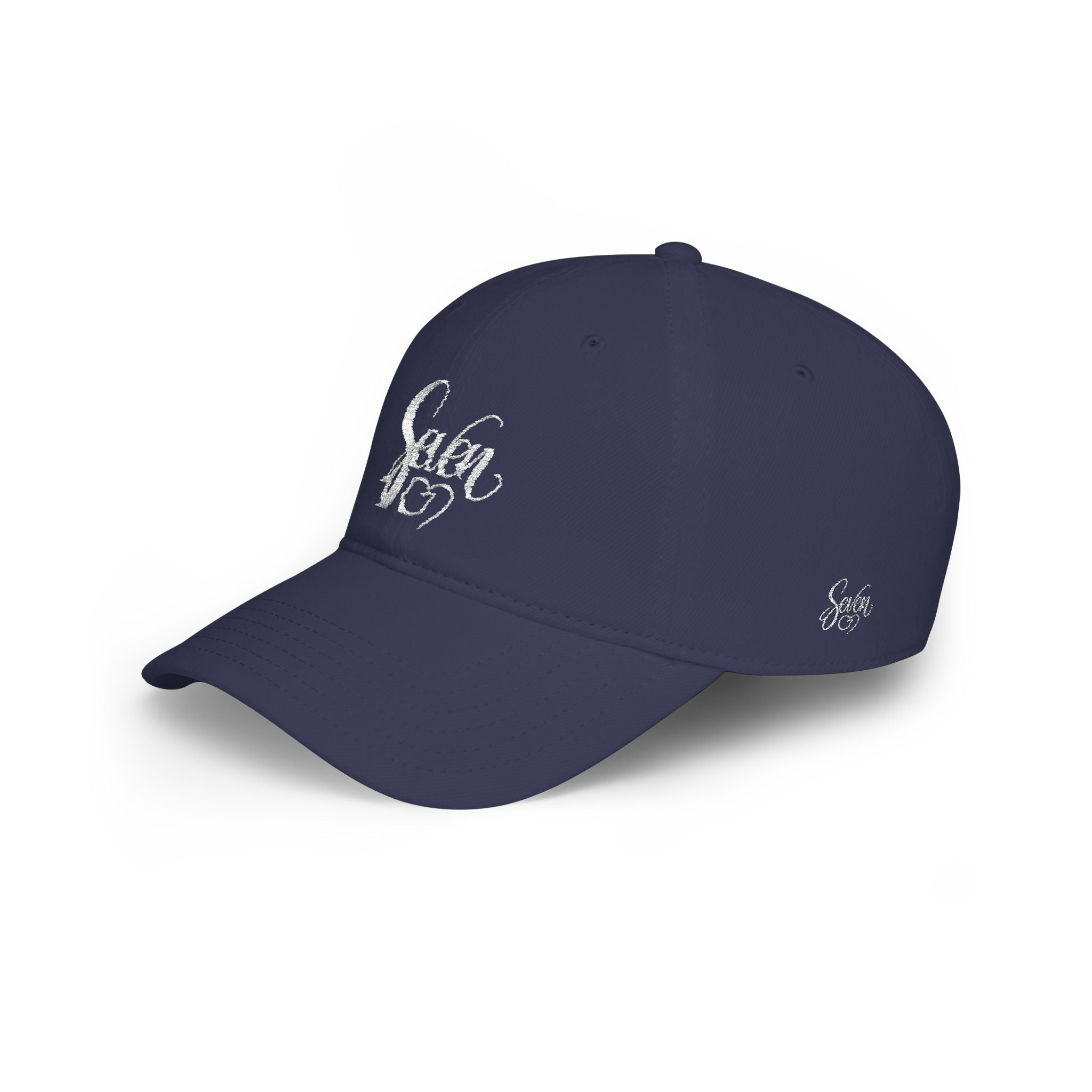 StaySeven  Brand Baseball Cap — Low Profile Red Hat Embroidery