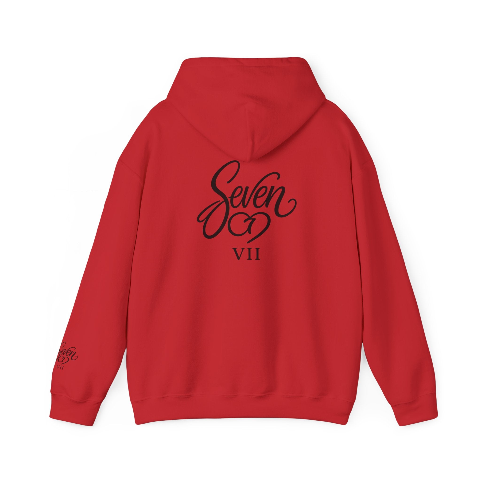 StaySeven Brand Unisex Heavy Blend Hoodie — Classic Everyday Pullover Sweatshirt
