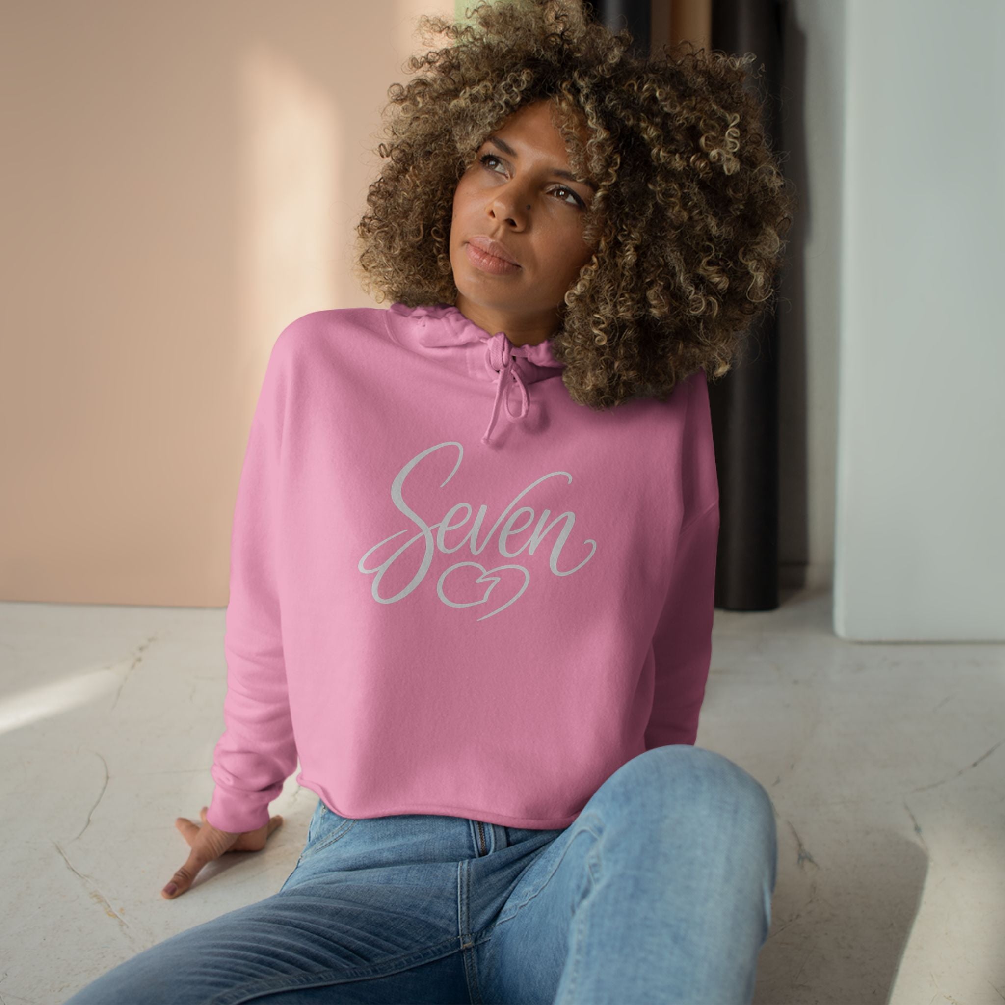 StaySeven Brand Crop Hoodie