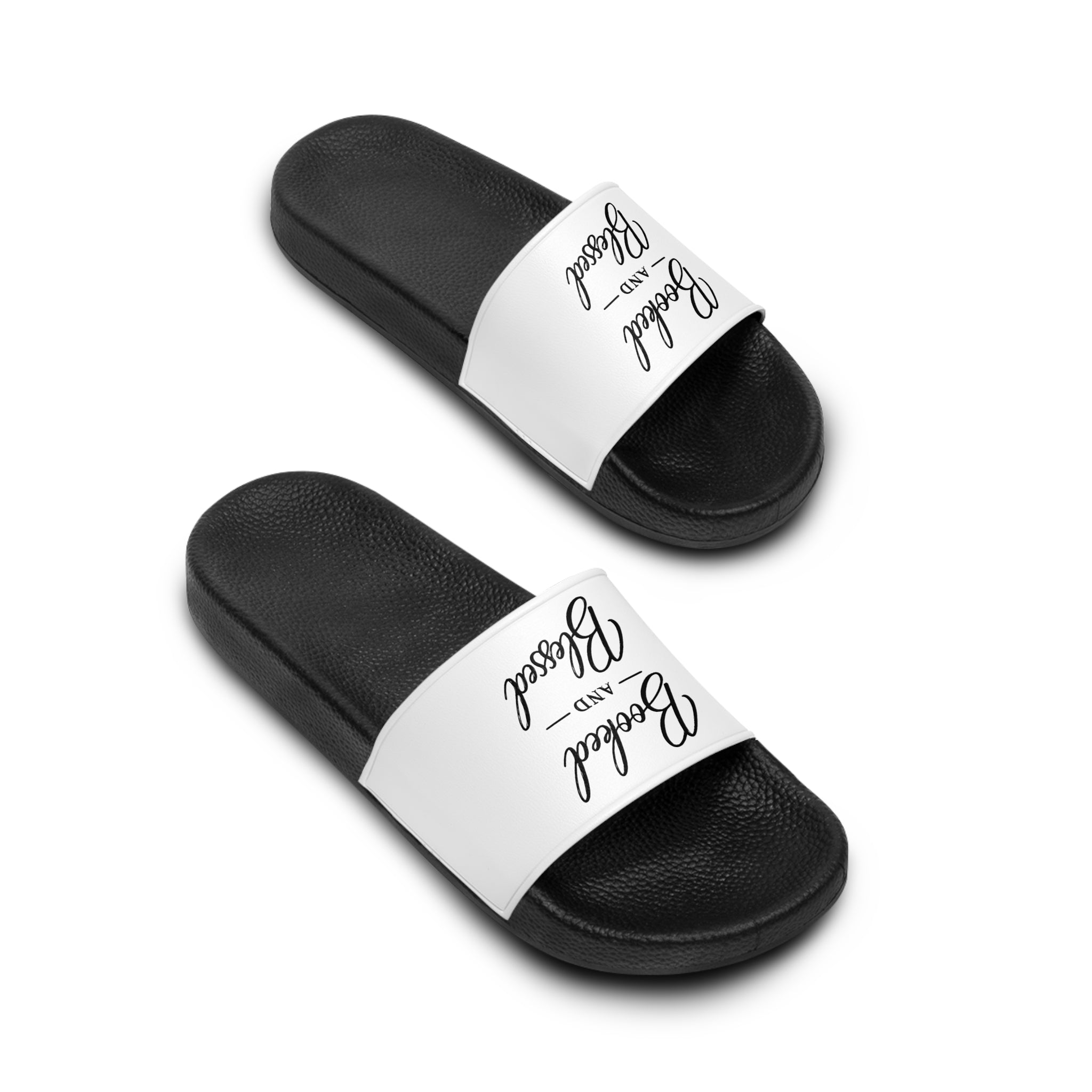 StaySeven Brand  — Booked and Blessed Slides for Women