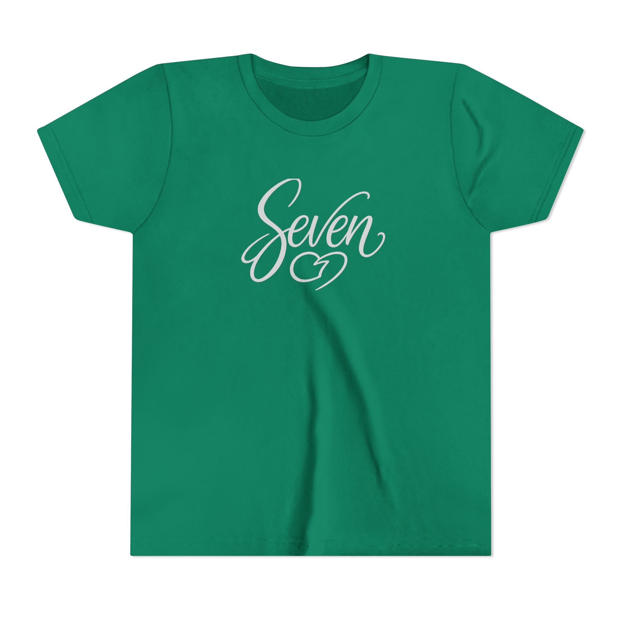 StaySeven Brand Youth Short Sleeve T-Shirt - Kids Casual Everyday Tee
