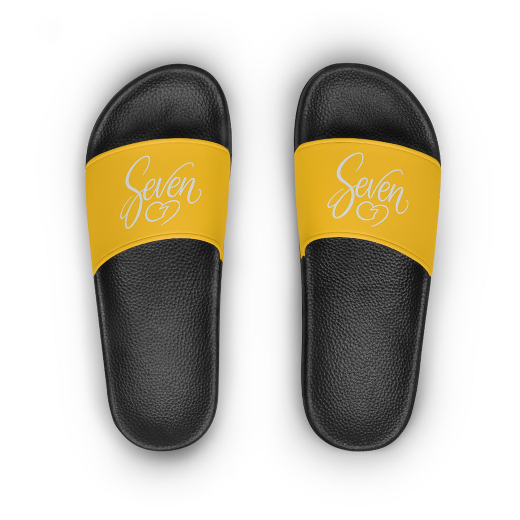 StaySeven Brand Women’s Casual Slides — Yellow Edition
