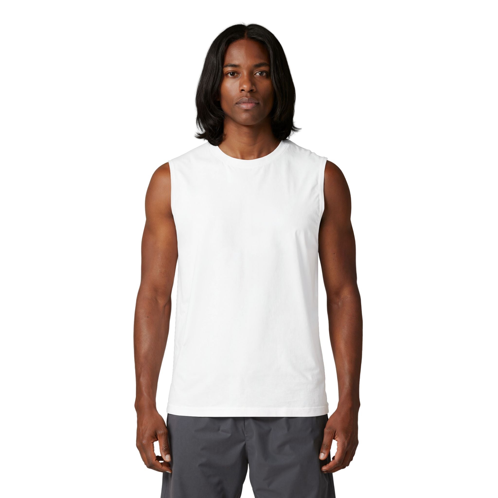StaySeven Brand Mens Muscle Tank - Minimal Back Graphic Tank Top