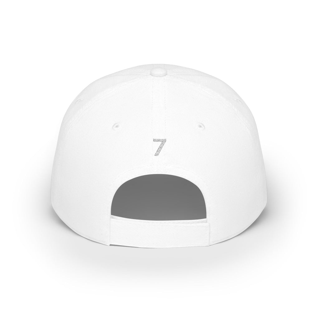StaySeven  Brand Baseball Cap — Low Profile Red Hat Embroidery