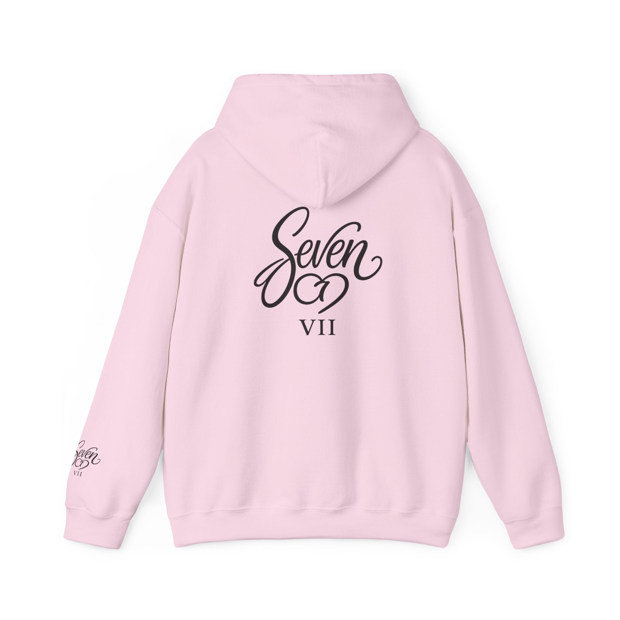 StaySeven Brand Unisex Heavy Blend Hoodie — Classic Everyday Pullover Sweatshirt