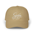 StaySeven Brand Khaki Dad Cap - Signature Embroidered Hat