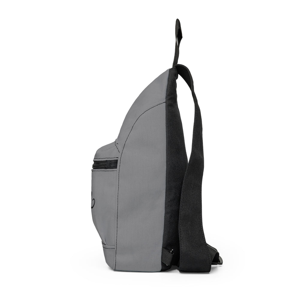 StaySeven Brand Sling Bag – Lightweight Casual Crossbody (Gray)